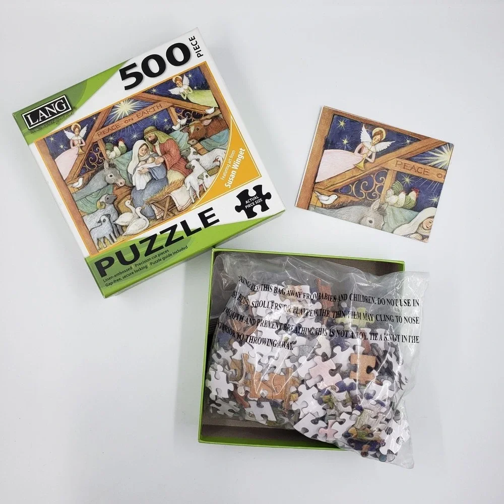 Nativity Jigsaw Puzzle 500 Pc 24